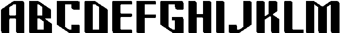 Luminar Black otf (900) Font UPPERCASE