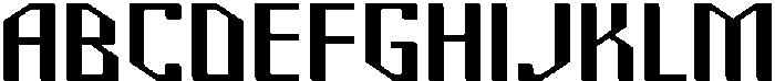 Luminar Bold otf (700) Font UPPERCASE
