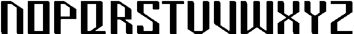 Luminar Bold otf (700) Font UPPERCASE