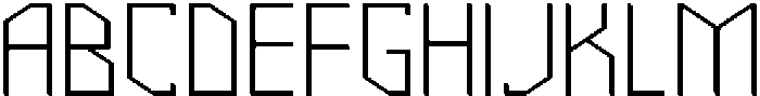 Luminar Light otf (300) Font UPPERCASE