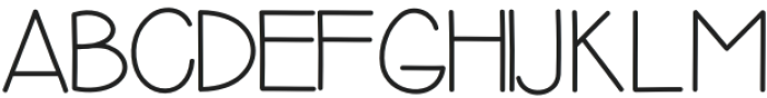 Luminar Regular otf (400) Font UPPERCASE