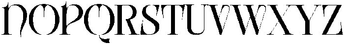 Luminara Regular otf (400) Font UPPERCASE