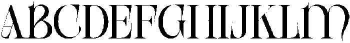 Luminara Regular ttf (400) Font UPPERCASE