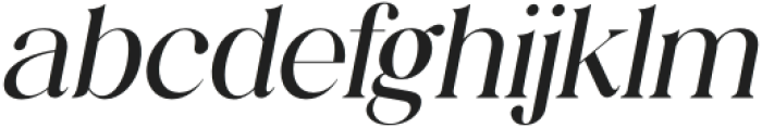 Luminary Serif Italic otf (400) FONT