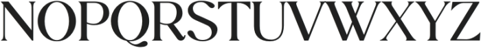 Luminary Serif Medium otf (500) Font UPPERCASE