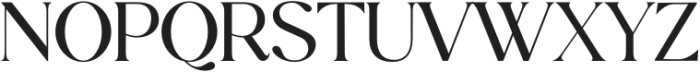 Luminary Serif Regular otf (400) Font UPPERCASE