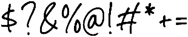 Luminous Polish otf (400) Font OTHER CHARS