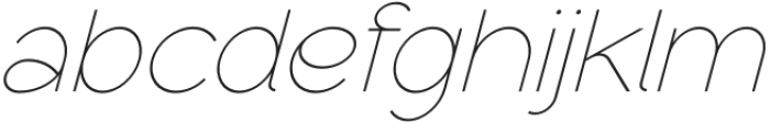 Luminova Light Italic otf (300) Font LOWERCASE