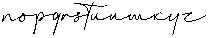 Lumireth Softflow otf (400) Font LOWERCASE
