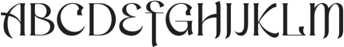 Lumitra-Regular otf (400) Font UPPERCASE