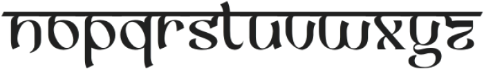 Lumitra-Regular otf (400) Font LOWERCASE