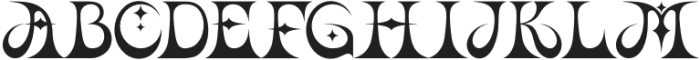 Luna Morta Mystical Regular otf (400) Font UPPERCASE