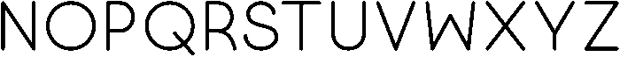 Luna otf (400) Font LOWERCASE
