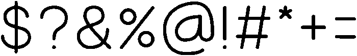 Luna otf (400) Font OTHER CHARS