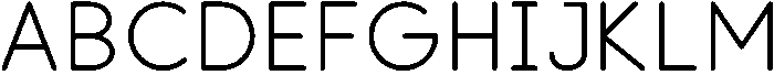 Luna otf (400) Font UPPERCASE