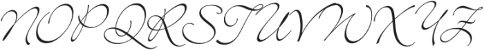 LunaCurve-011-24 Plain otf (400) Font UPPERCASE