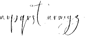 Lunabella Regular otf (400) Font LOWERCASE