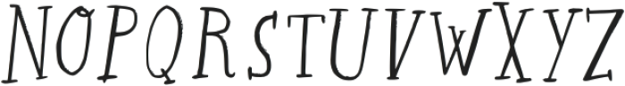 Lunar Eclipse Regular otf (400) Font UPPERCASE