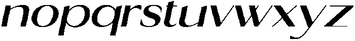 Lunara Sans Bold Italic otf (700) Font LOWERCASE