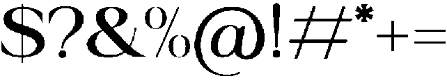 Lunara Sans Bold otf (700) Font OTHER CHARS