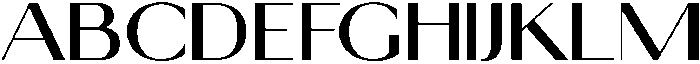 Lunara Sans Bold otf (700) Font UPPERCASE