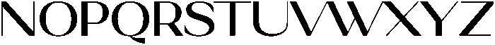 Lunara Sans Bold otf (700) Font UPPERCASE
