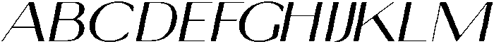 Lunara Sans Regular Italic otf (400) Font UPPERCASE