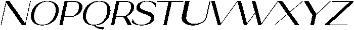 Lunara Sans Regular Italic otf (400) Font UPPERCASE