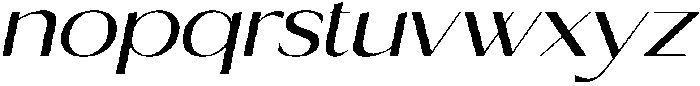 Lunara Sans Regular Italic otf (400) Font LOWERCASE