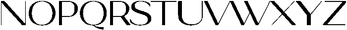 Lunara Sans Regular otf (400) Font UPPERCASE