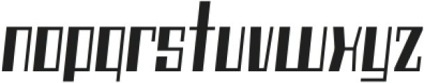 Lunardia Italic otf (400) Font LOWERCASE