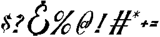 Lunaro Regular otf (400) Font OTHER CHARS