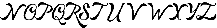 Lunaro Regular otf (400) Font UPPERCASE