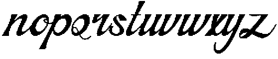 Lunaro Regular otf (400) Font LOWERCASE