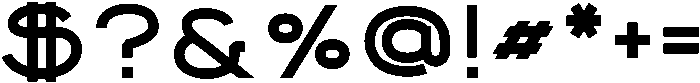 Lunchbox Bold otf (700) Font OTHER CHARS
