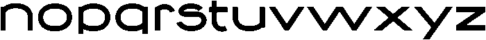 Lunchbox Bold otf (700) Font LOWERCASE