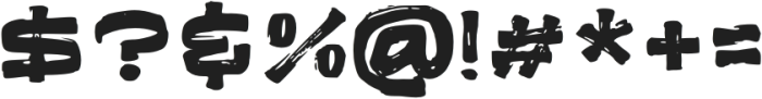 Lunok Regular otf (400) Font OTHER CHARS