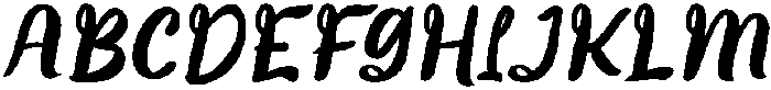 Lunyhop-Italic otf (400) Font UPPERCASE