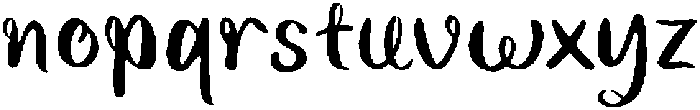 Lunyhop Light otf (300) Font LOWERCASE