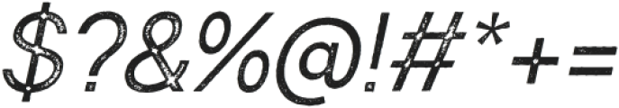 Lupina Stamp Italic otf (400) Font OTHER CHARS