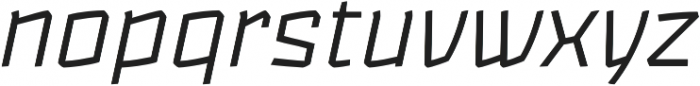 Lupulus UltraLight Italic otf (300) Font LOWERCASE