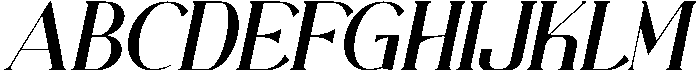 Lusaton Italic otf (400) Font