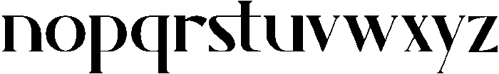 Lusaton otf (400) Font LOWERCASE