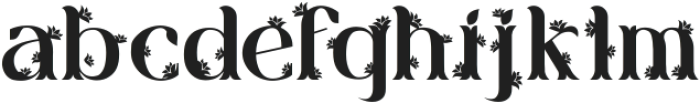 Lush Garden Five otf (400) FONT