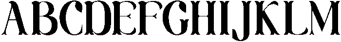 Lush Garden otf (400) Font UPPERCASE