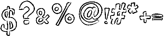 Lush Loops Medium otf (500) Font OTHER CHARS