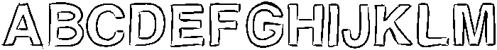 Lush Loops Medium otf (500) Font UPPERCASE