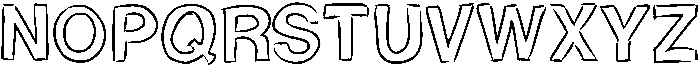 Lush Loops Medium otf (500) Font UPPERCASE