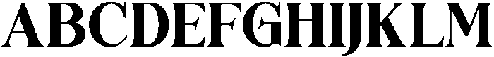 Lush Refinement Regular otf (400) Font UPPERCASE