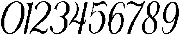 Lush Refinement Script otf (400) Font OTHER CHARS